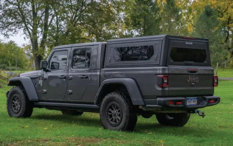 Hardtop Jeep Gladiator JT 2019+ | Alu-Cab Contour | Aluminium Noir - Image 33
