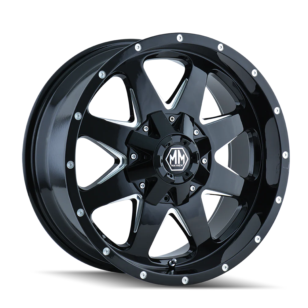 Jante MAYHEM 8040 TANK BLACK 9x17 8x165.1/170 ET18 CB130.8