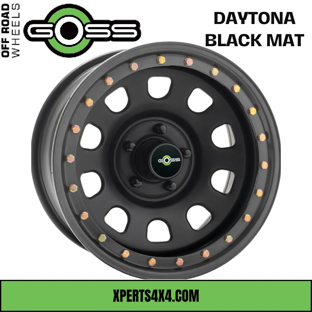 Jante Acier GOSS DAYTONA - Noir Mat - Image 2