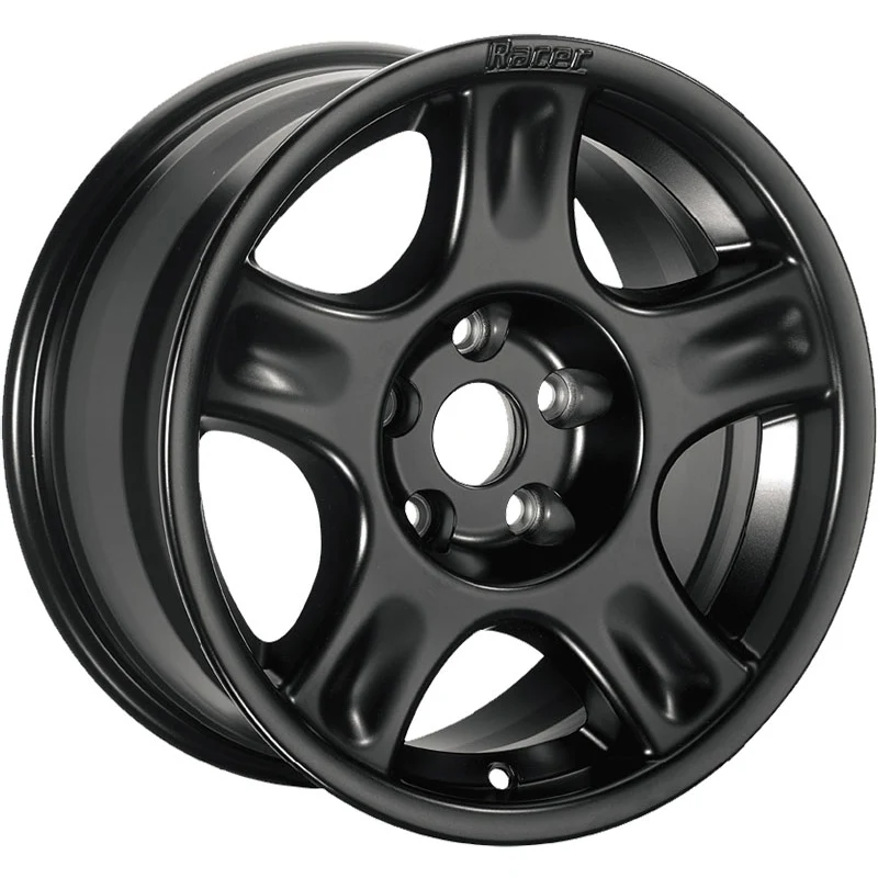 Jante Aluminium RACER BLACK + Cache