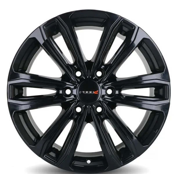 Jante Aluminium RUUUD Namur 7.5x17 6x125 ET50 CTR74.1 - Gloss Black - Image 13