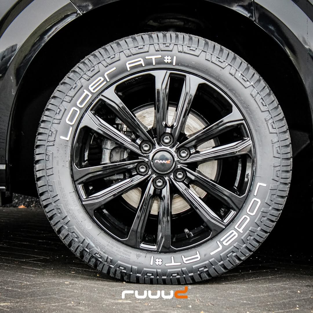 Jante Aluminium RUUUD Namur 7.5x17 6x125 ET50 CTR74.1 - Gloss Black - Image 3