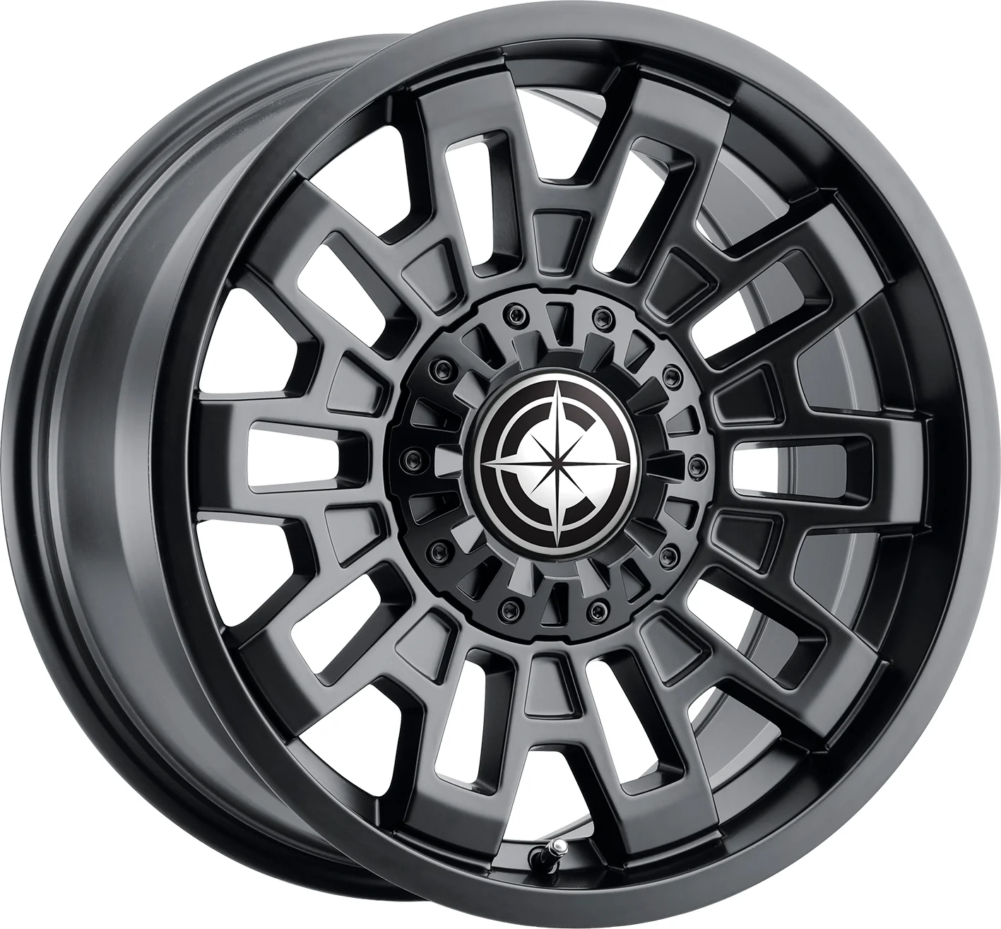 Jante MAYHEM 8113 CORTEX MATTE BLACK 9x17 5x127 ET-12 CB71.6