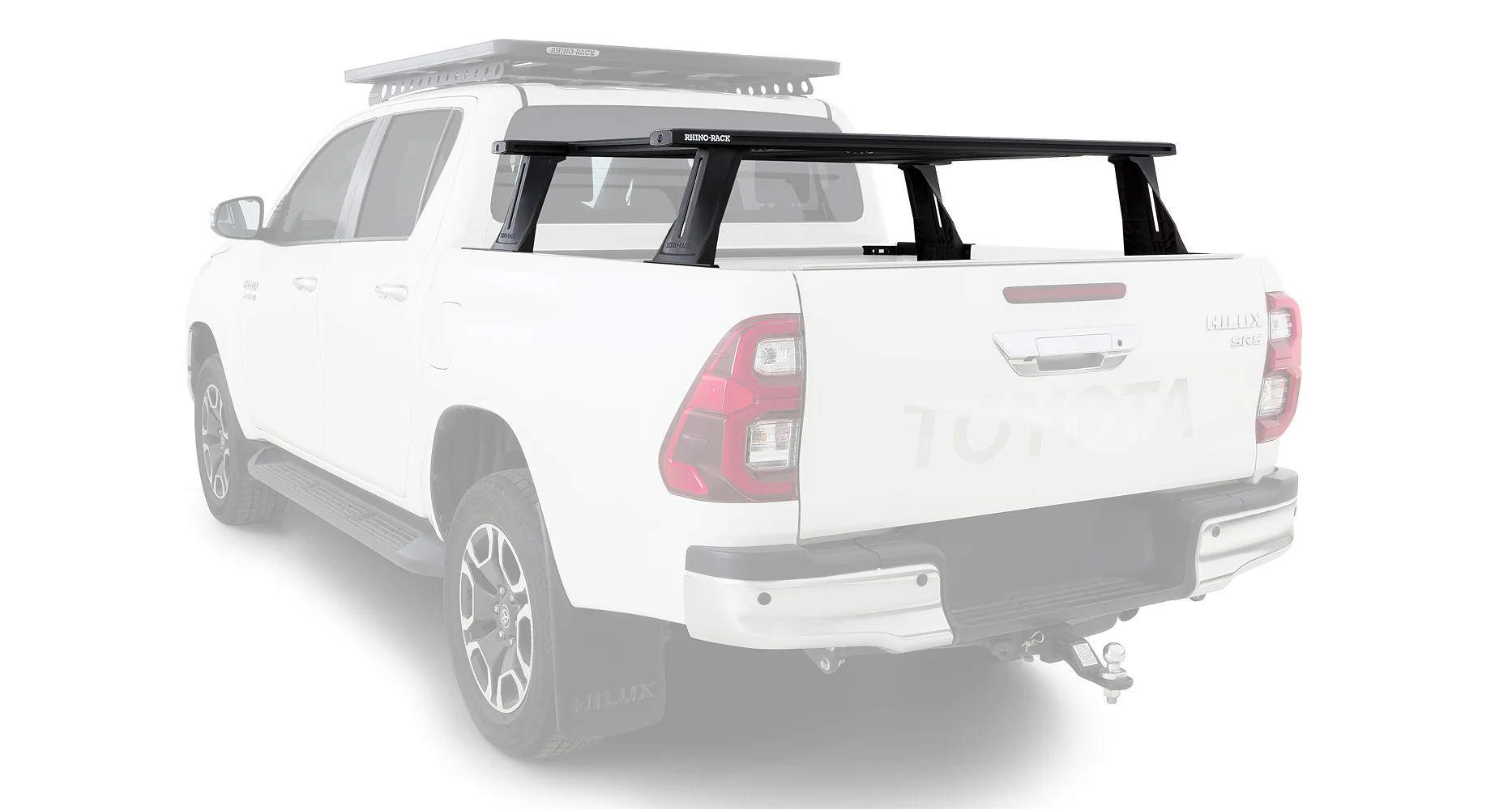 Kit 2 barres de benne 1500 mm système Reconn-Deck et 4 transversale Toyota Hilux Revo 2015+ - RHINO-RACK - Image 5
