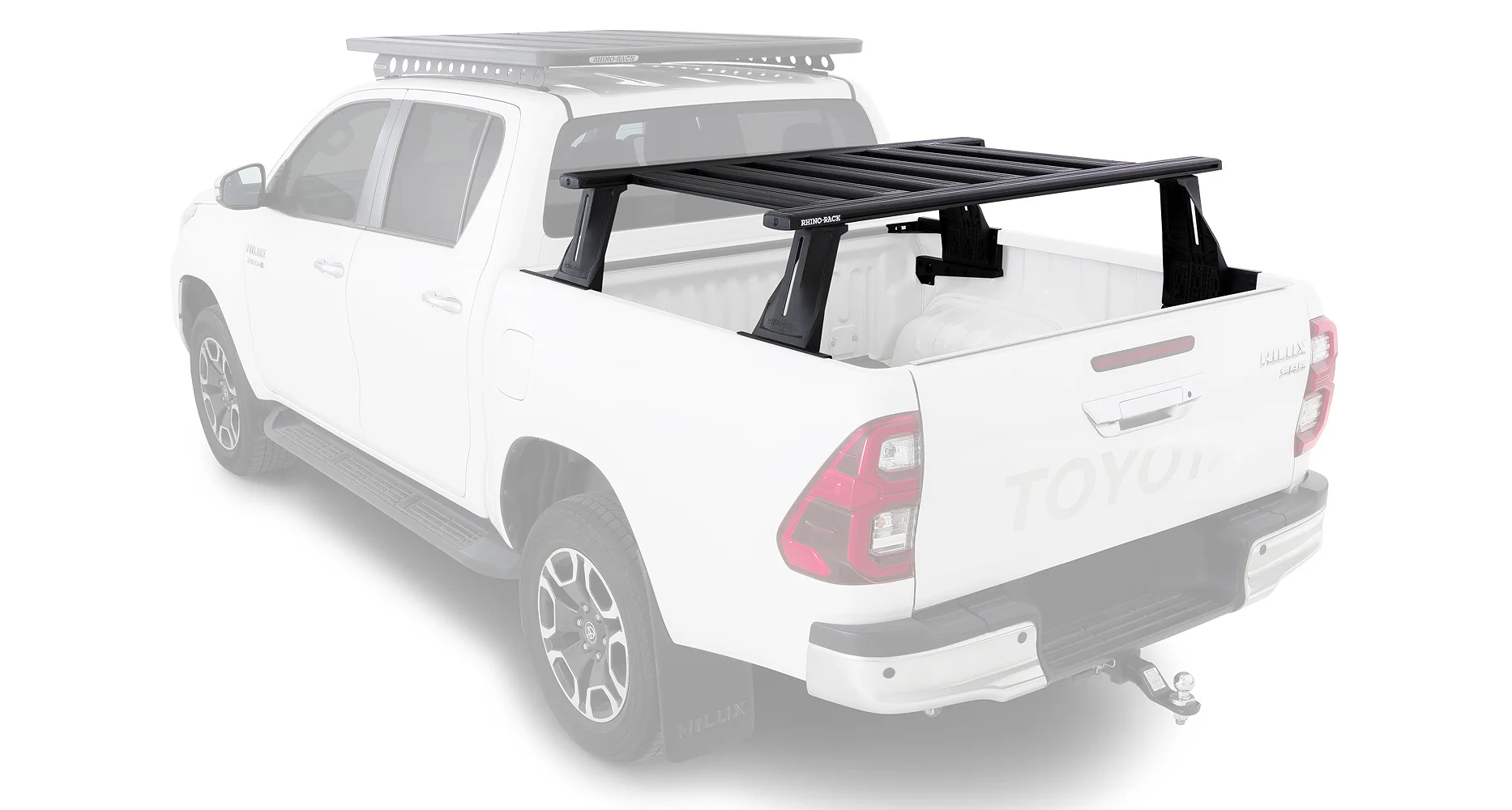 Kit 2 barres de benne 1500 mm système Reconn-Deck et 6 transversale Toyota Hilux Revo 2015+ - RHINO-RACK - Image 3
