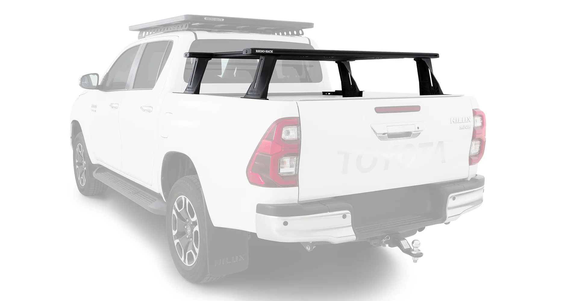 Kit 2 barres de benne 1500 mm système Reconn-Deck et 6 transversale Toyota Hilux Revo 2015+ - RHINO-RACK - Image 5