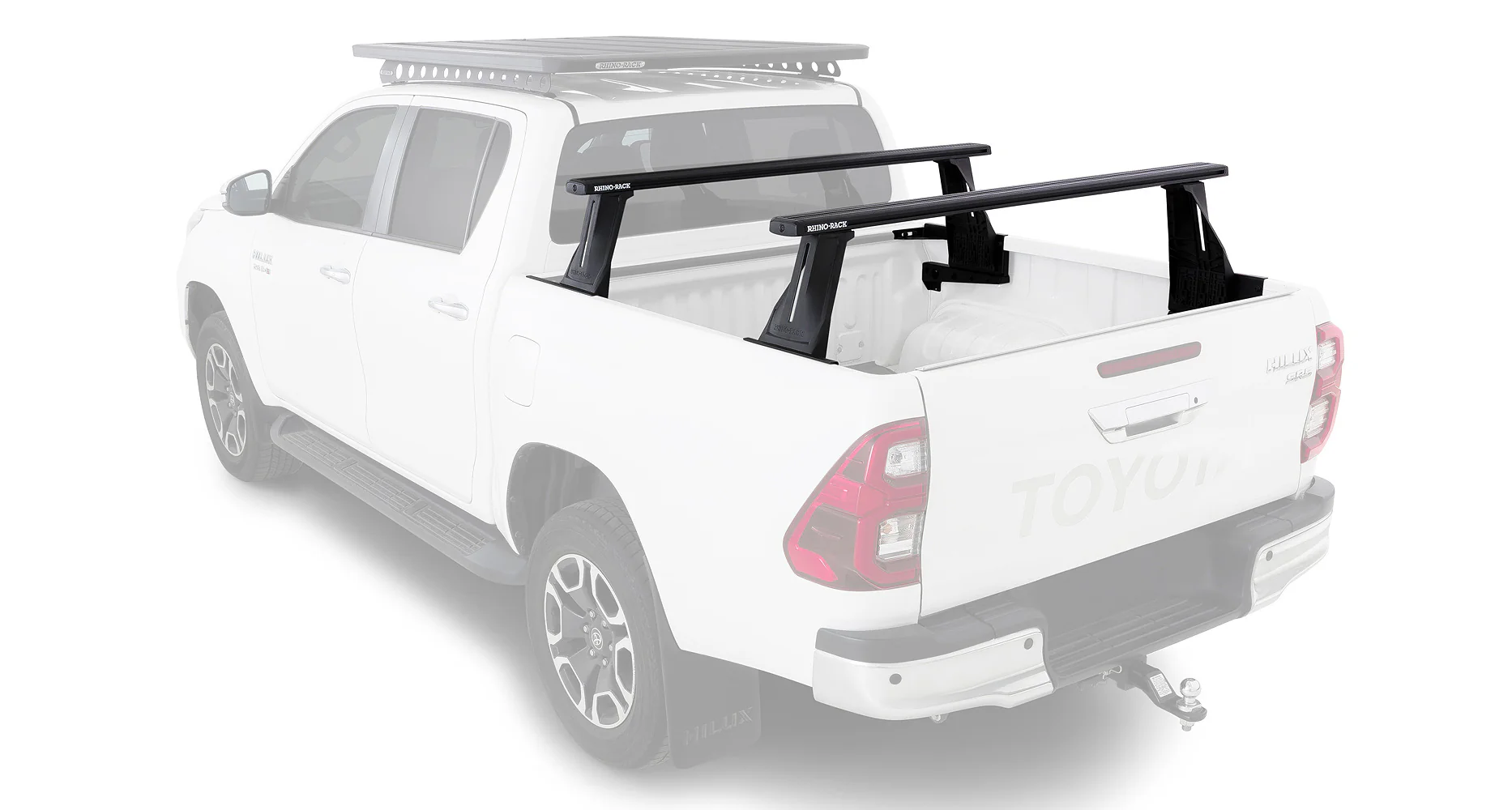Kit 2 barres de benne 1500 mm système Reconn-Deck Toyota Hilux Revo 2015+ - RHINO-RACK - Image 3