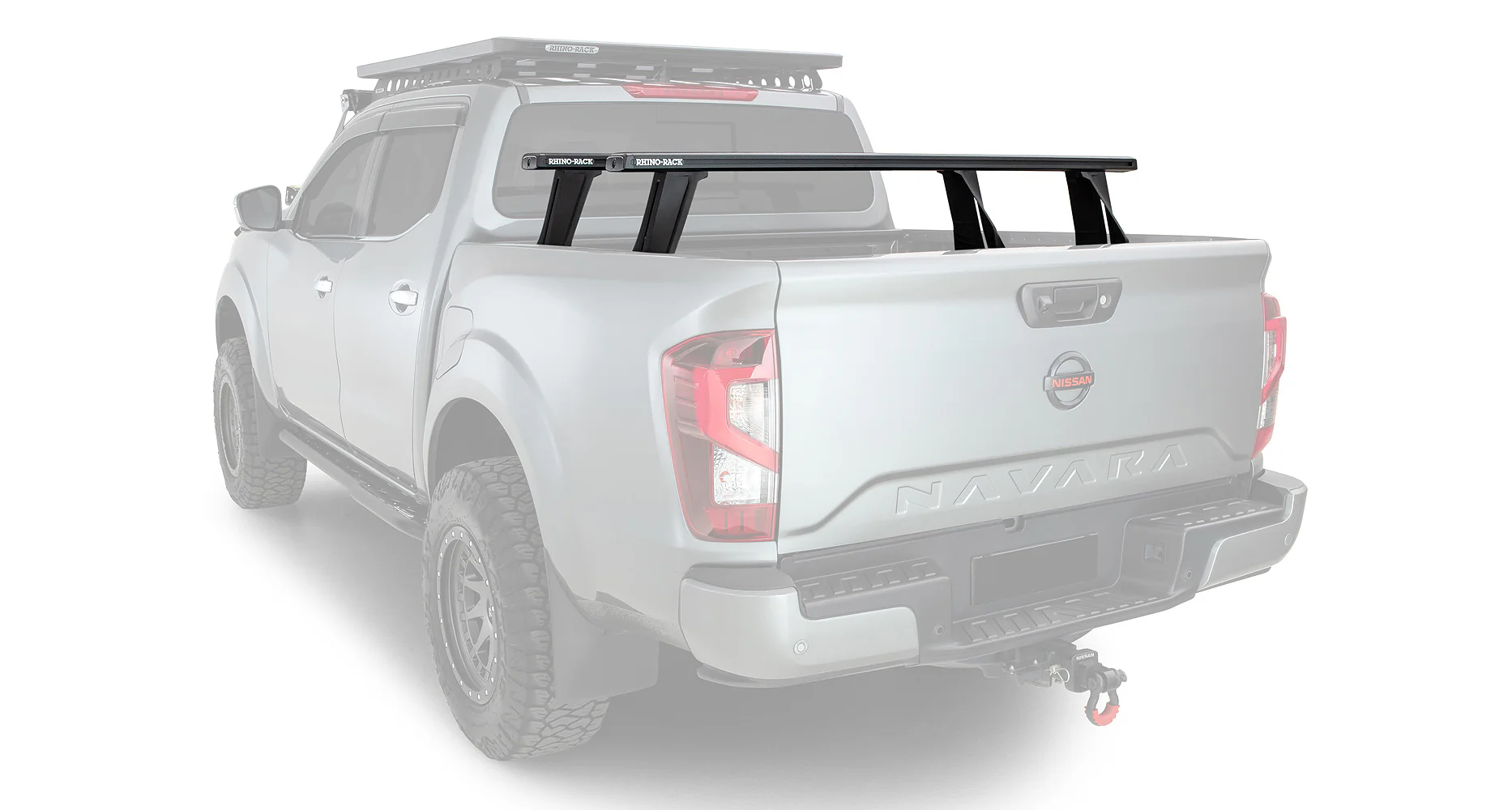Kit 2 barres de benne Vortex système Reconn-Deck Nissan Navara NP300 2015+ - RHINO-RACK - Image 16