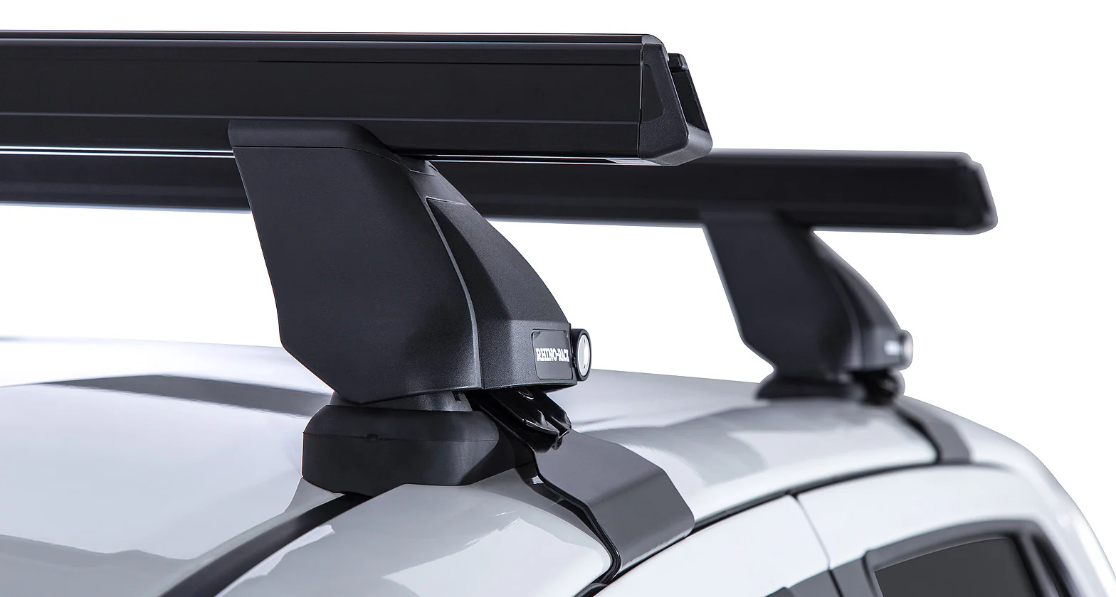 Kit 2 barres de toit Heavy Duty noire 1250mm série 2500 Toyota Hilux Revo 2015+ - RHINO-RACK - Image 6