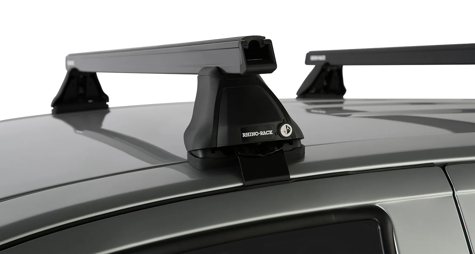 Kit 2 barres de toit Heavy Duty noire 1375mm série 2500 Isuzu D-Max Gen II TF (SX) 2016-2020 - RHINO-RACK - Image 11