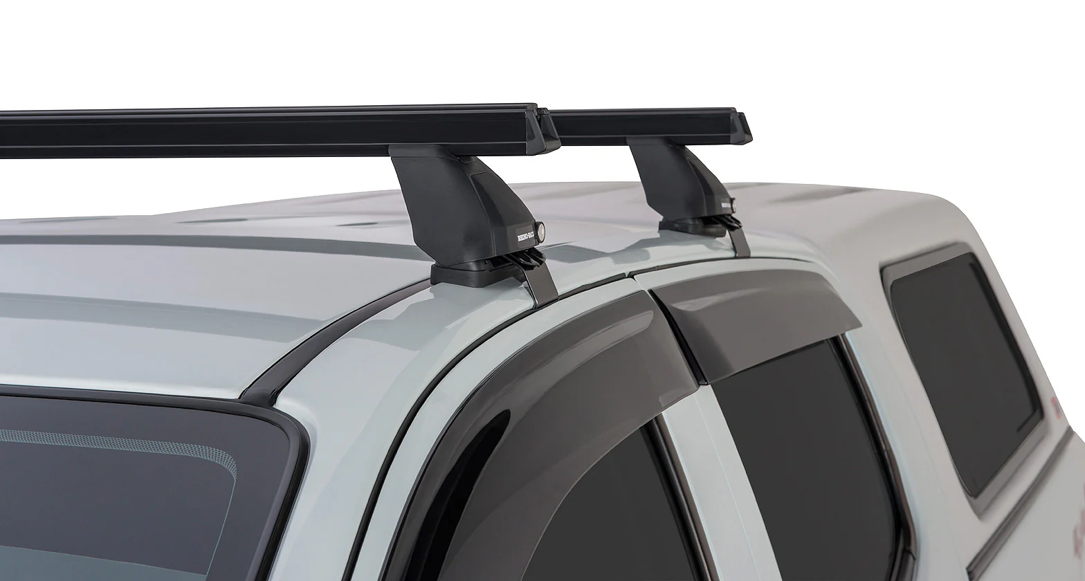 Kit 2 barres de toit Heavy Duty noire 1375mm série 2500 Isuzu D-Max Gen II TF (SX) 2016-2020 - RHINO-RACK - Image 13