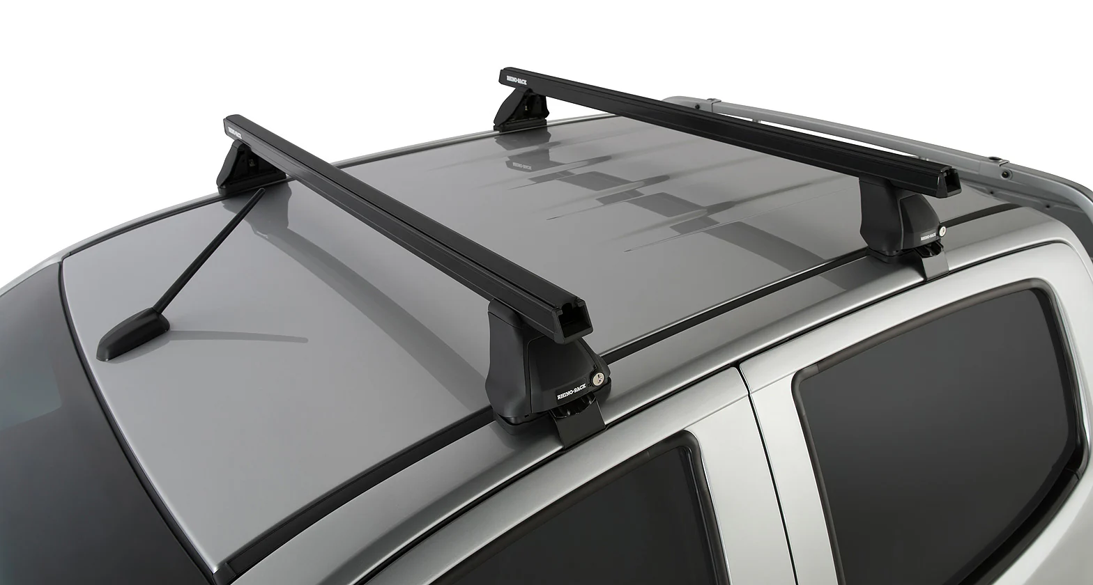 Kit 2 barres de toit Heavy Duty noire 1375mm série 2500 Isuzu D-Max Gen II TF (SX) 2016-2020 - RHINO-RACK - Image 14