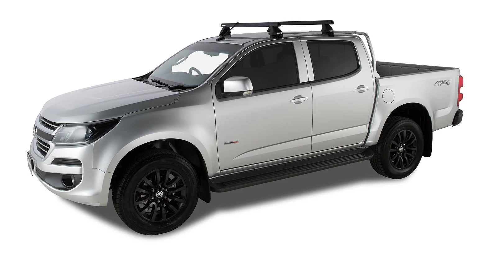 Kit 2 barres de toit Heavy Duty noire 1375mm série 2500 Isuzu D-Max Gen II TF (SX) 2016-2020 - RHINO-RACK - Image 9