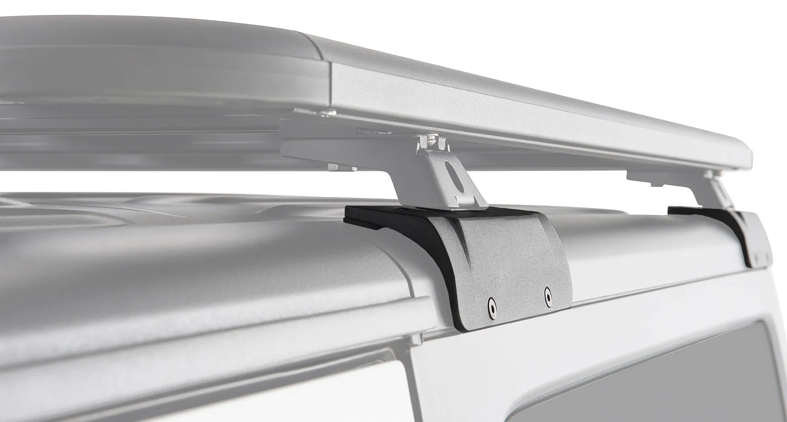 Kit 2 barres de toit noire 1500mm RCL Backbone Heavy Duty Jeep Wrangler JK 2011-2019 - RHINO-RACK - Image 2