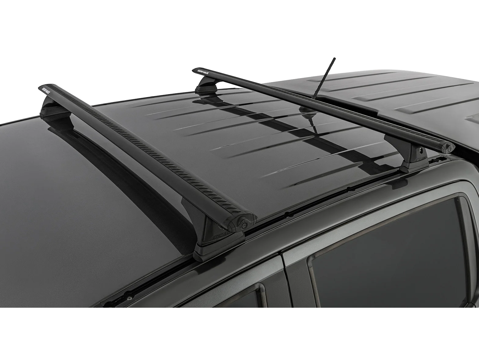 Kit 2 barres de toit Sportz 1260mm Ford Ranger T6 T7 T8 Raptor Double Cab 2011-2022 - RHINO-RACK