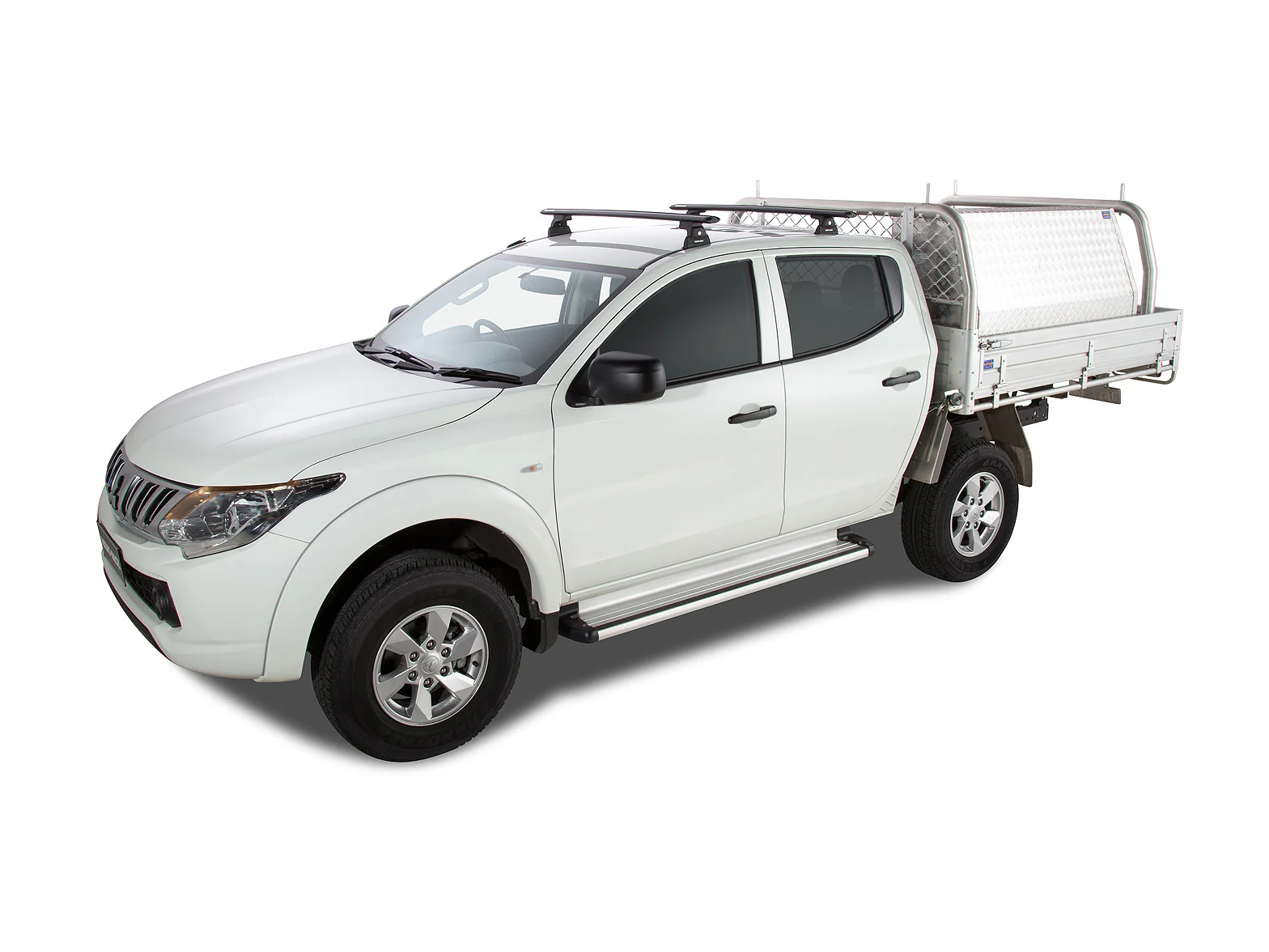 Kit 2 barres de toit Sportz 1260mm Mitsubishi L200 Double & Extra Cab 2015-2024 - RHINO-RACK - Image 5