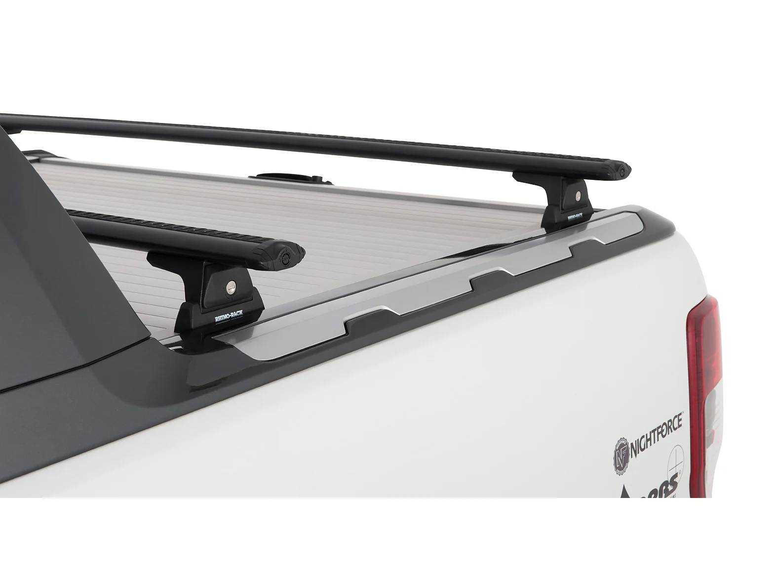 Kit 2 barres de toit Sportz 1500mm Ford Ranger Wildtrak T6 T7 T8 rails latéraux de benne 2012-2022 - RHINO-RACK