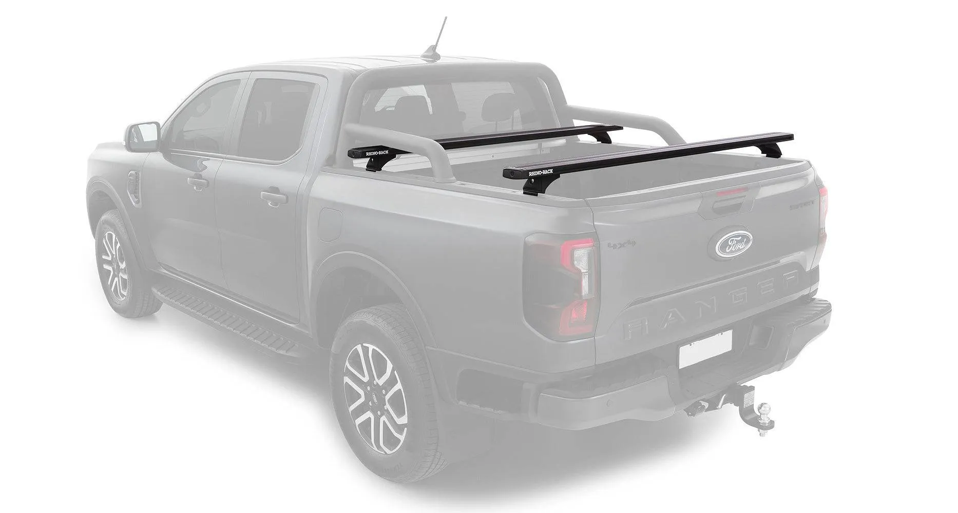 Kit 2x Barres Reconn-Deck pour Benne | Ford Ranger/Raptor 2023+ NEW GEN - RHINO-RACK - Image 12