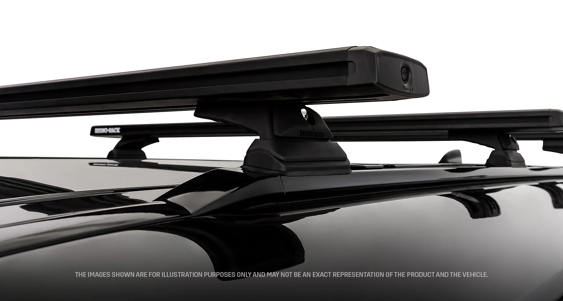 kit 3 barres de toit 1260mm système Reconn-Deck Defender II 130 L663 2023+ - RHINO-RACK - Image 3