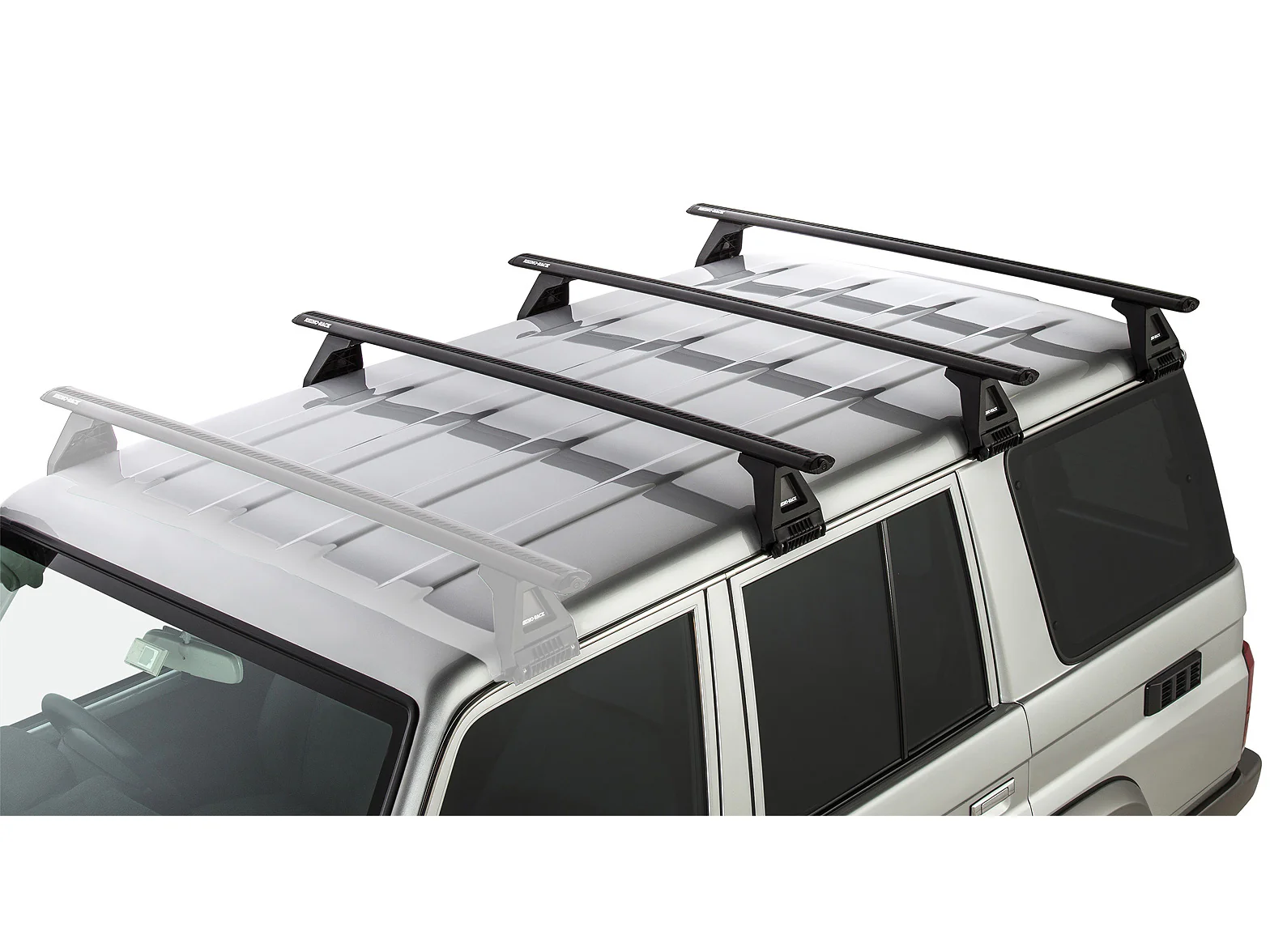 Kit 3 barres de toit Sportz 1500mm Toyota Land Cruiser HZJ76 GRJ76 - RHINO-RACK