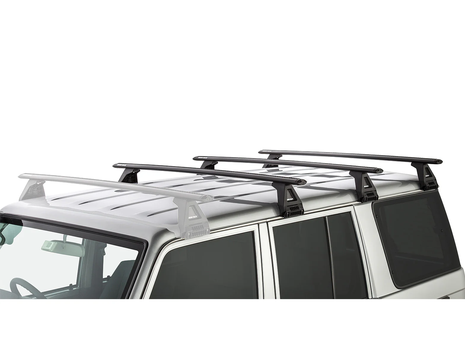 Kit 3 barres de toit Sportz 1500mm Toyota Land Cruiser HZJ76 GRJ76 - RHINO-RACK - Image 5