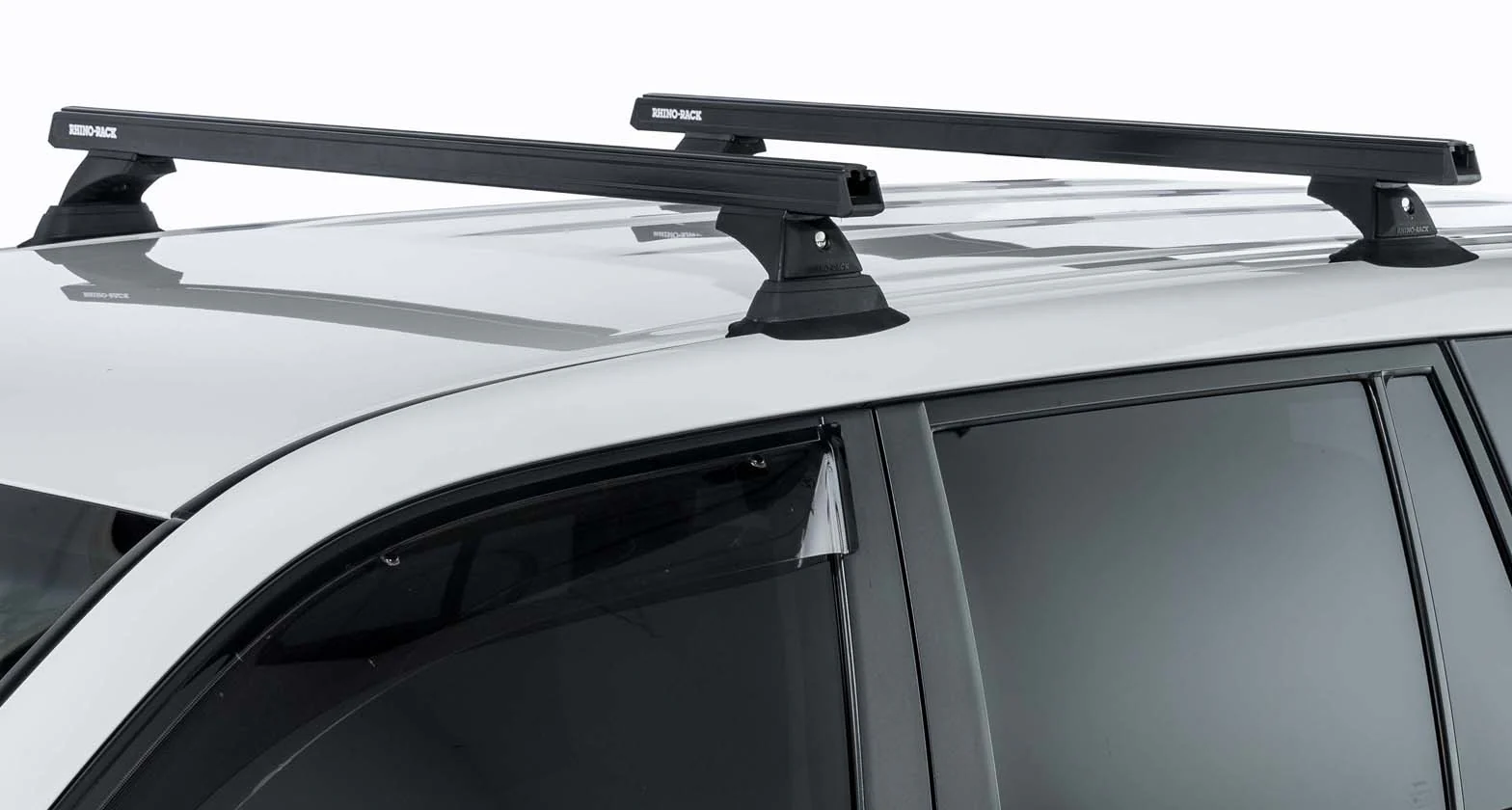 Kit 3 Barres de Toit Toyota Land Cruiser 120 2003-2009 - RHINO-RACK - Image 4