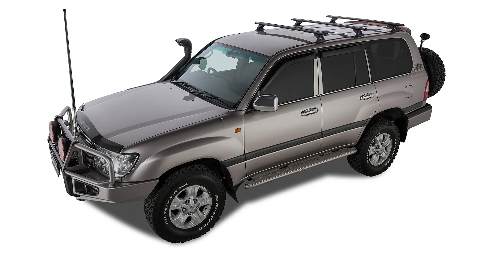 Kit 3 Barres de Toit VORTEX - Land Cruiser 100 (1998-2007) - RHINO-RACK - Image 2