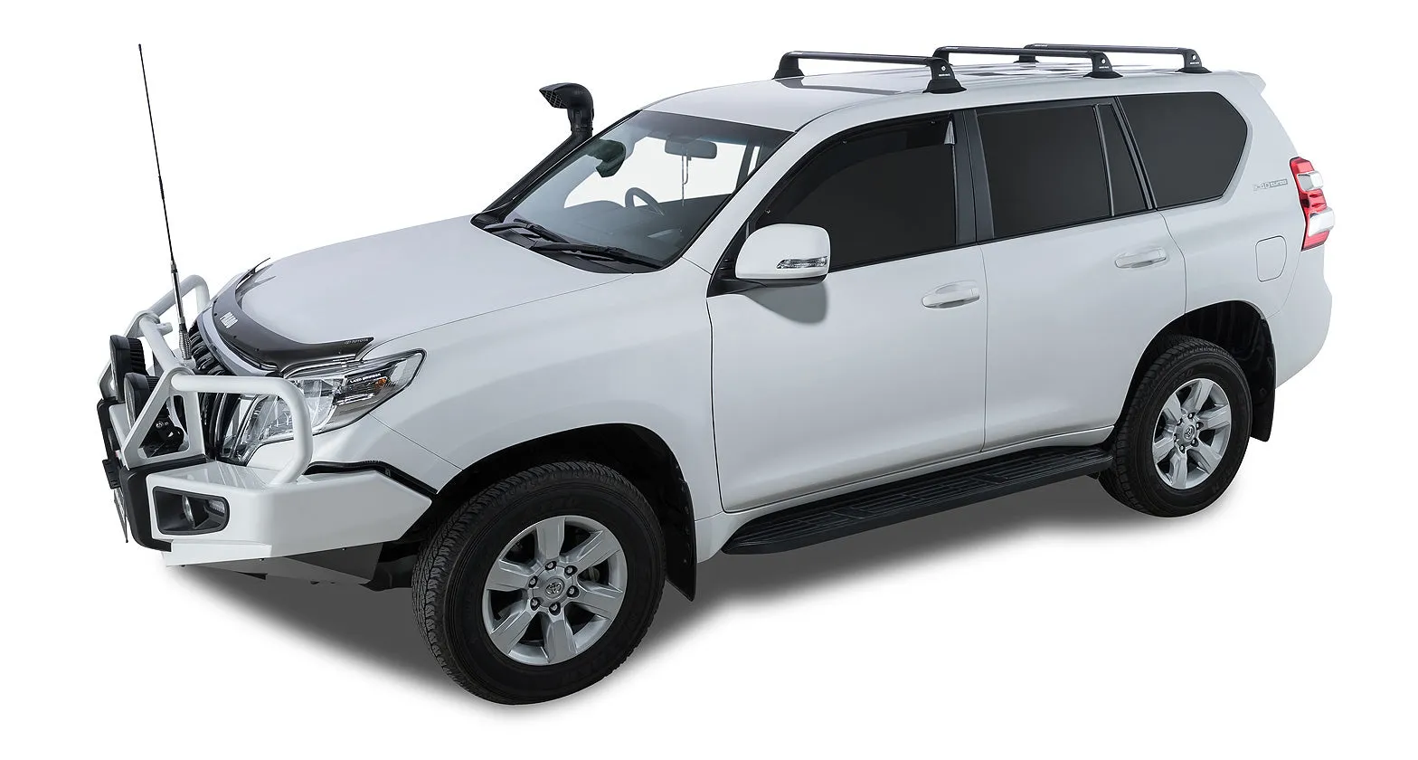 Kit 3x Barres de Toit Vortex RVP Black - Toyota Land Cruiser 150 - RHINO-RACK - Image 3