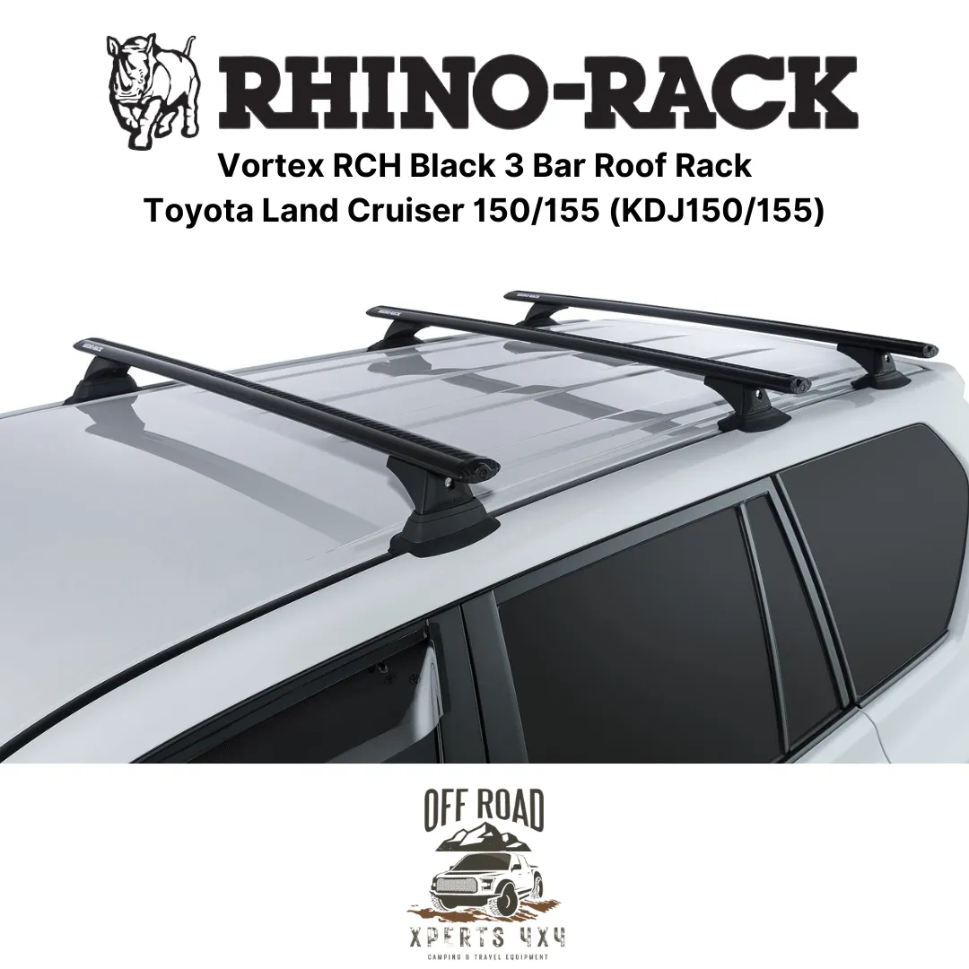 Kit 3x Barres de Toit Vortex - Toyota Land Cruiser 150/155 - RHINO-RACK