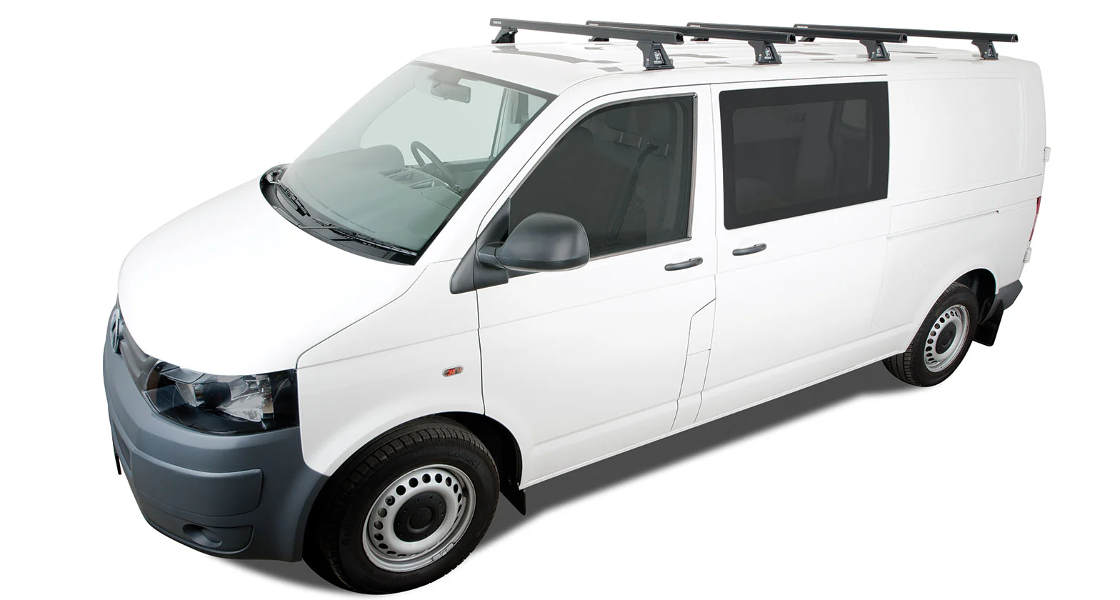 Kit 4 barres de toit Heavy Duty 1500mm VW T5/T6 - RHINO-RACK - Image 3