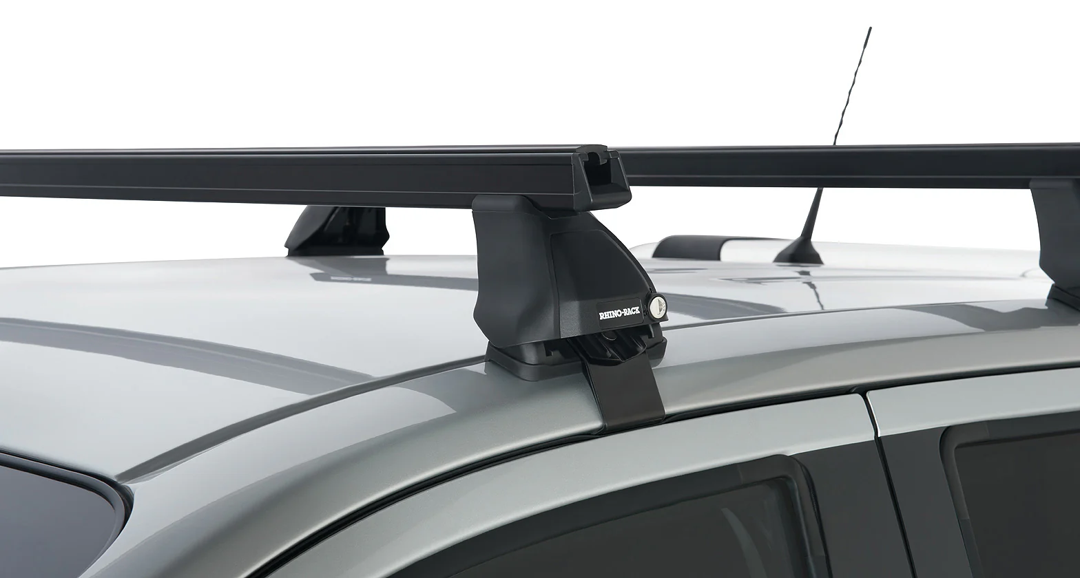 Kit 2 barres de toit Heavy Duty noire 1250mm série 2500 Nissan Navara NP300 2015-2021 - RHINO-RACK - Image 4