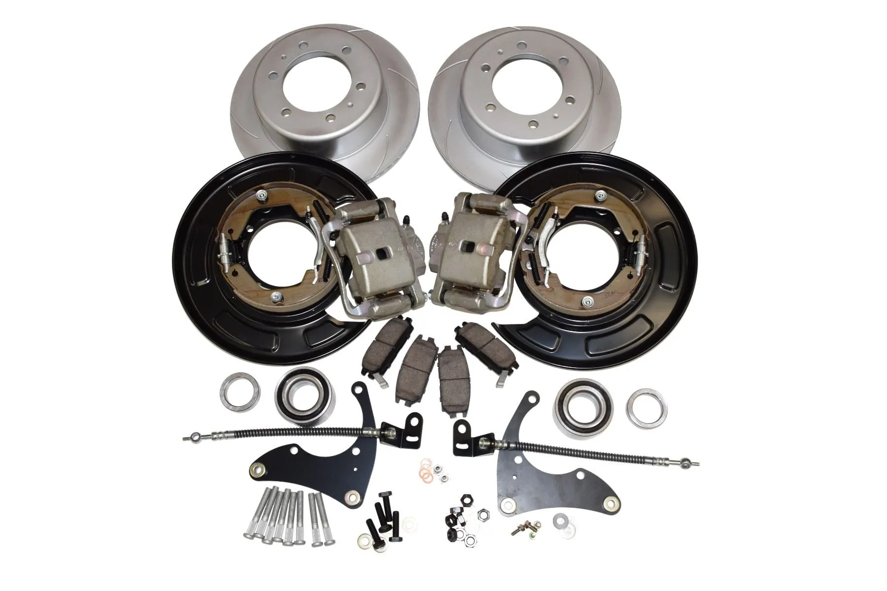 Kit Conversion Tambours - Disques Arrière Pedders Toyota Hilux Revo 2016 à Présent