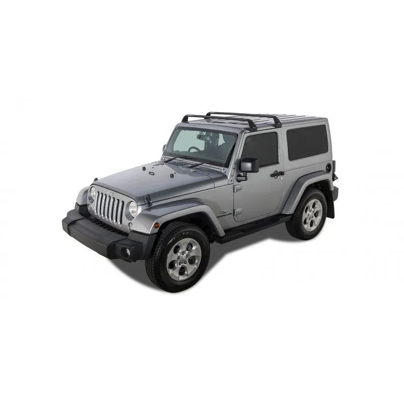 Kit de 2 Barres de Toit Vortex SG Black - - Jeep JK/JL - RHINO-RACK - Image 2