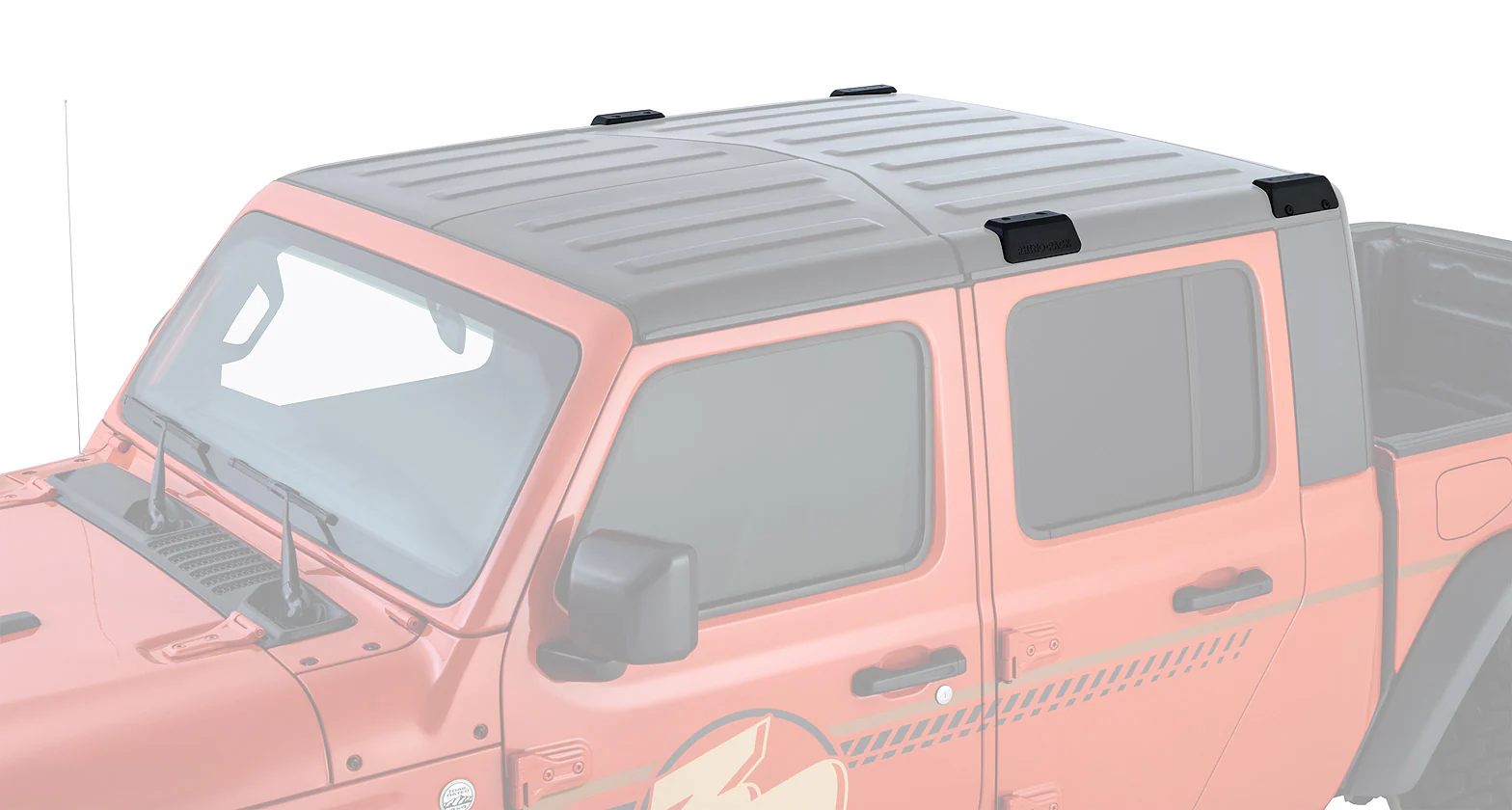 Kit de 2x Barres de toit 1500mm Backbone - Jeep Gladiator JT - RHINO-RACK - Image 13