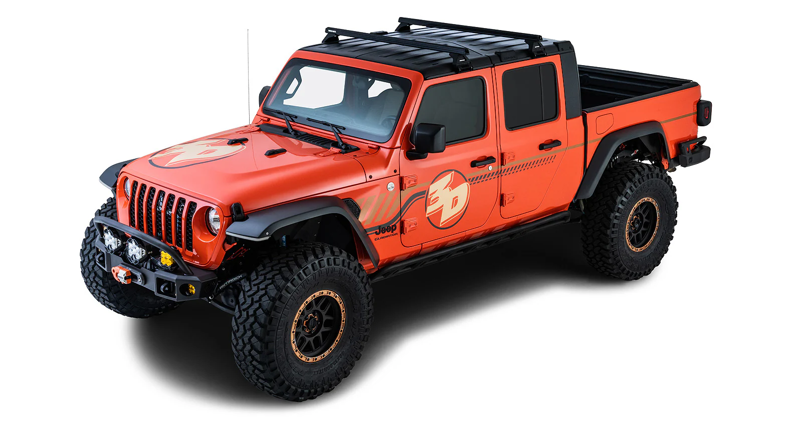 Kit de 2x Barres de toit 1500mm - Jeep JL & Gladiator JT - RHINO-RACK - Image 8