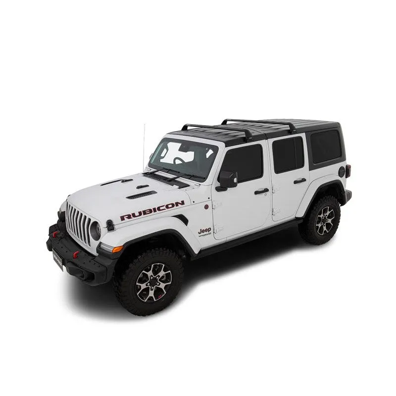 Kit de 2x Barres de toit Vortex SG Black - - Jeep JK/JL/JT 4 portes - RHINO-RACK - Image 2