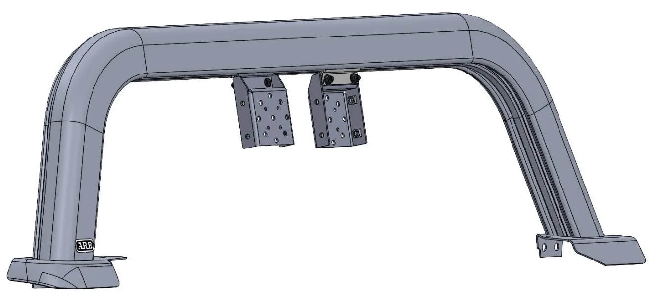 Kit de Support Simple pour Bed Rack ARB (Option) - Image 4