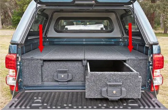 Kit Finition Tiroirs ARB Ford Ranger/Raptor 2012-2022 Double Cab - Image 2