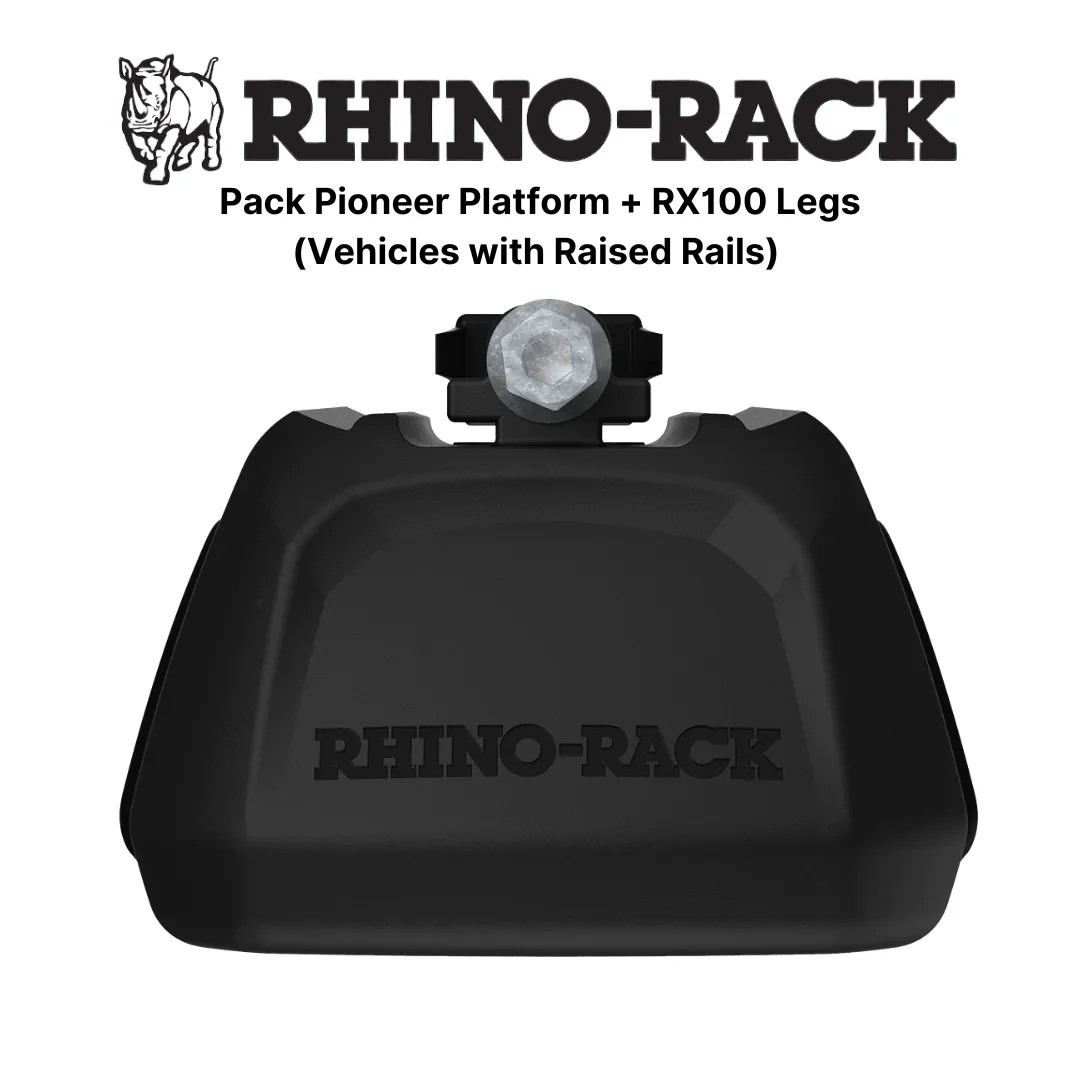 Kit Galerie de Toit 1900x1240mm sur Barres Longitudinales - RHINO-RACK - Image 11