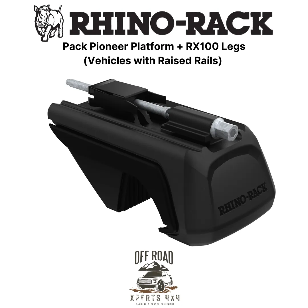 Kit Galerie de Toit 1900x1240mm sur Barres Longitudinales - RHINO-RACK - Image 3