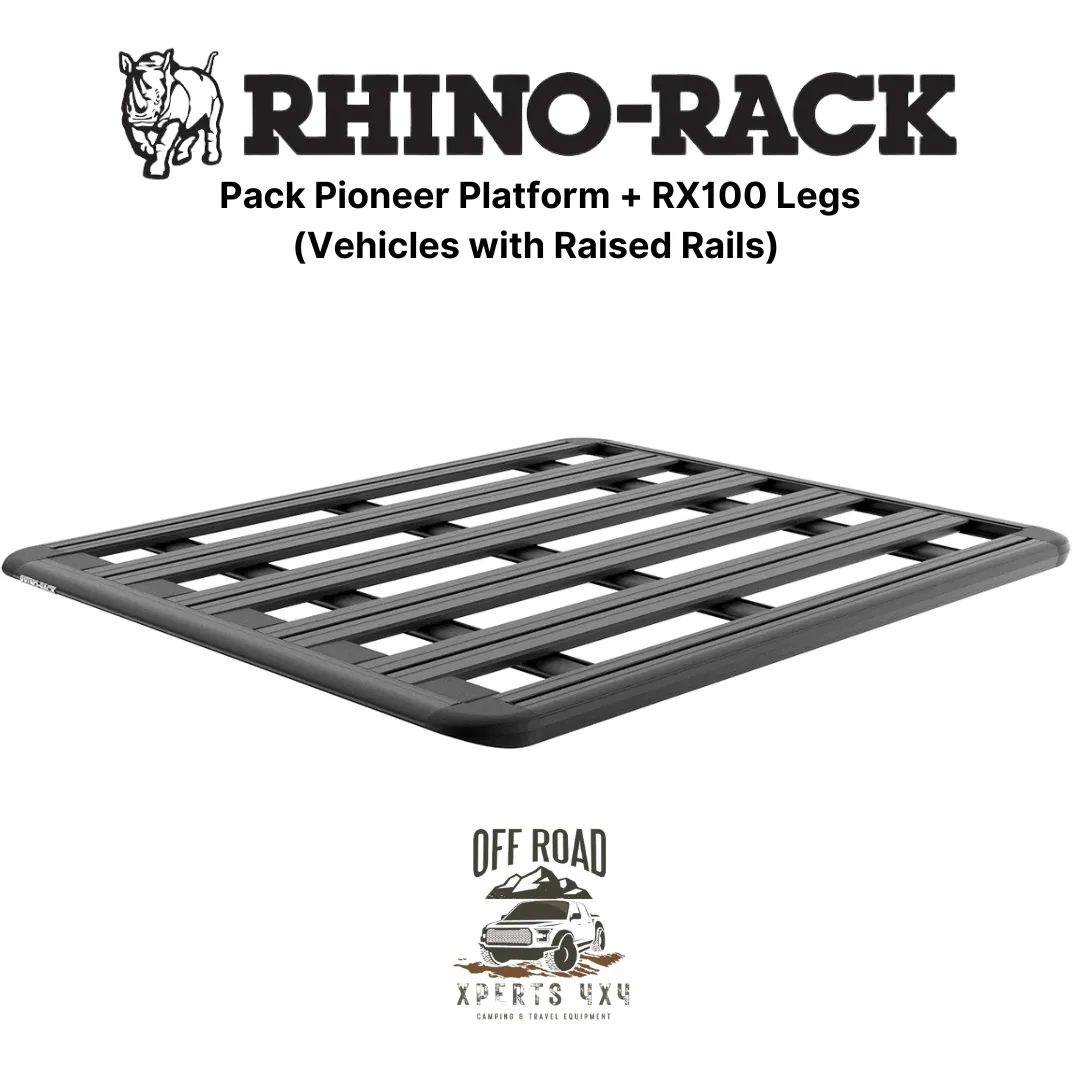 Kit Galerie de Toit 1900x1240mm sur Barres Longitudinales - RHINO-RACK - Image 7