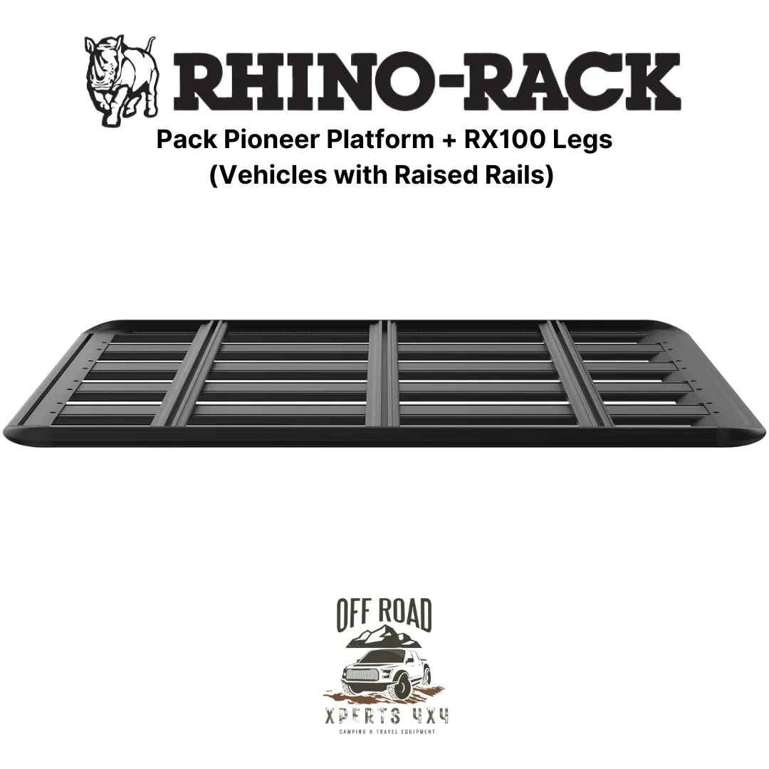 Kit Galerie de Toit 1900x1240mm sur Barres Longitudinales - RHINO-RACK - Image 8