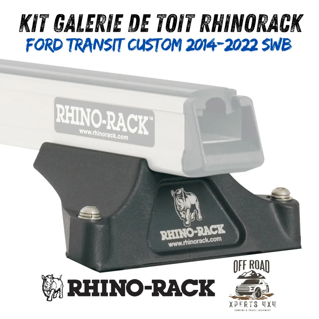 Kit Galerie de toit Ford Transit Custom SWB 2014-22 | 2700mm x 1472mm - RHINO-RACK - Image 7