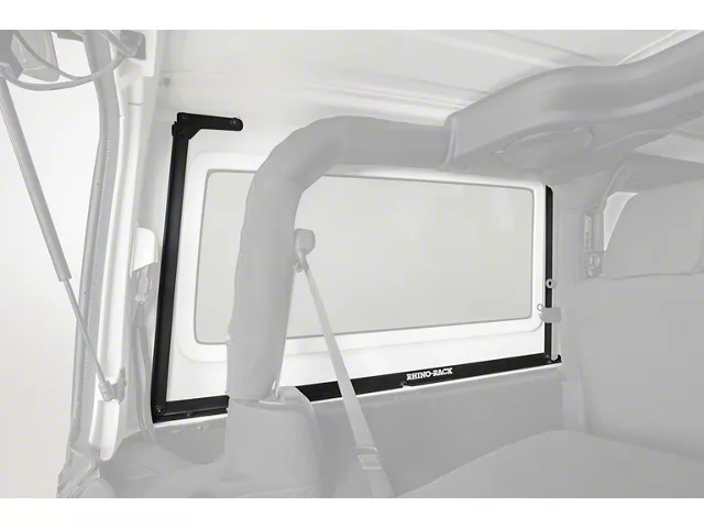Kit Galerie de Toit + RCL Jeep Wrangler JK 2 Portes - 1300mm x 1430mm - RHINO-RACK - Image 7