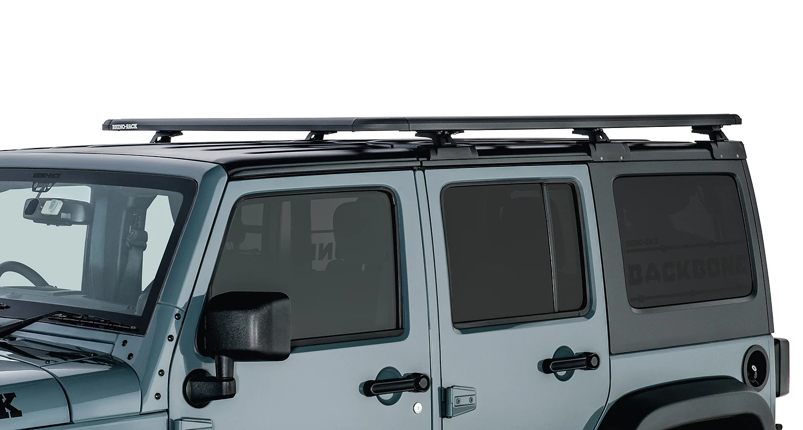 Kit Galerie de Toit + RCL Jeep Wrangler JK 4 Portes - 1800mm x 1430mm - RHINO-RACK