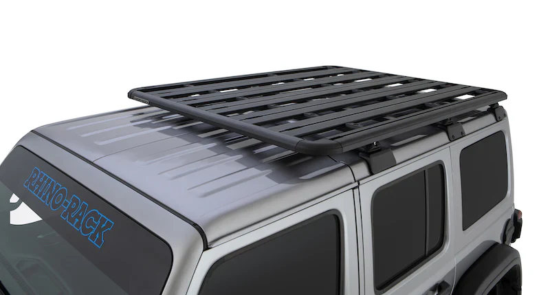 Kit Galerie de Toit + RCL Jeep Wrangler JL 4 Portes - 1800mm x 1430mm - RHINO-RACK