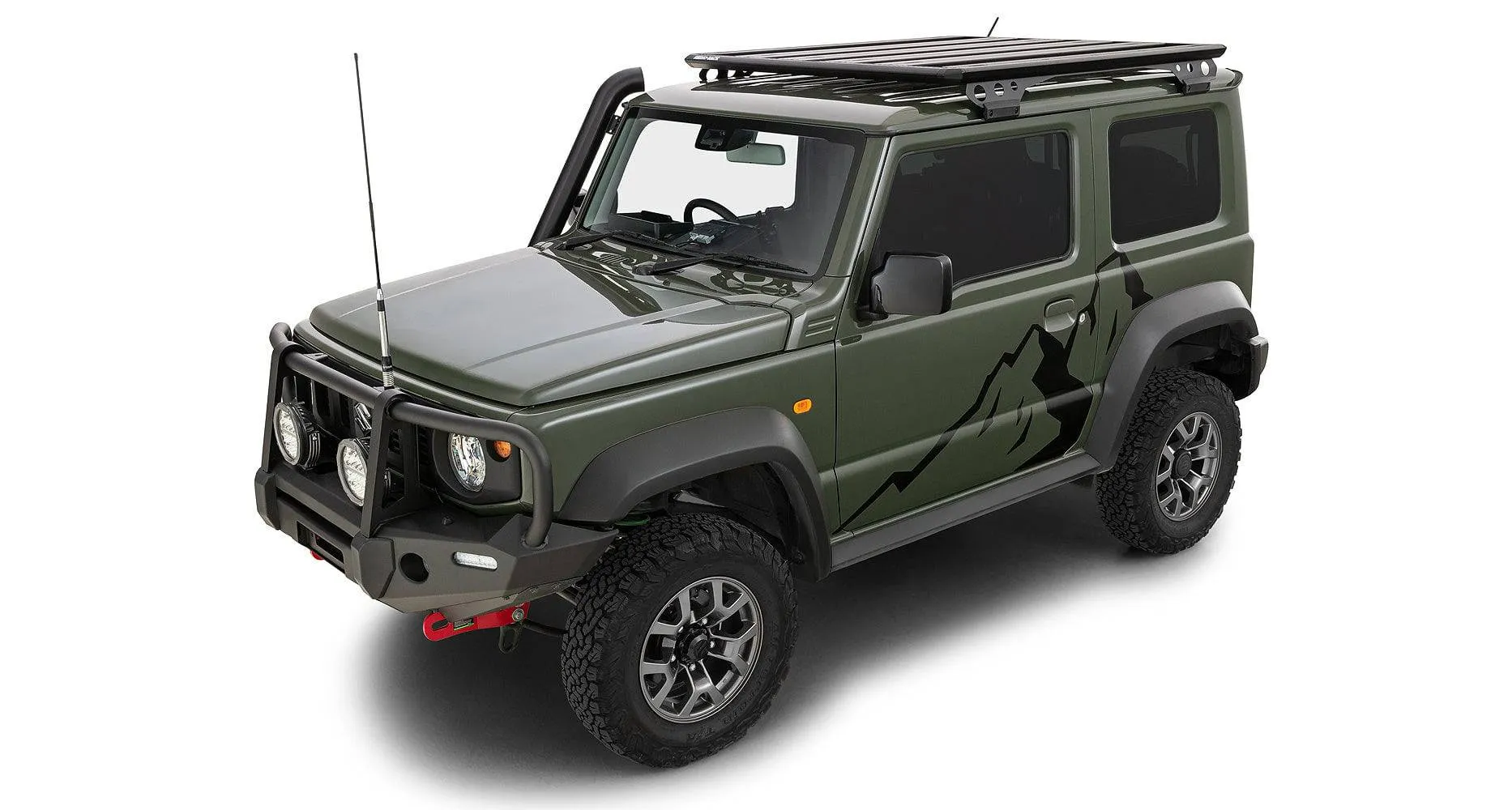Kit Galerie de toit Suzuki Jimny 2019+ | Pioneer LT - RHINO-RACK - Image 3