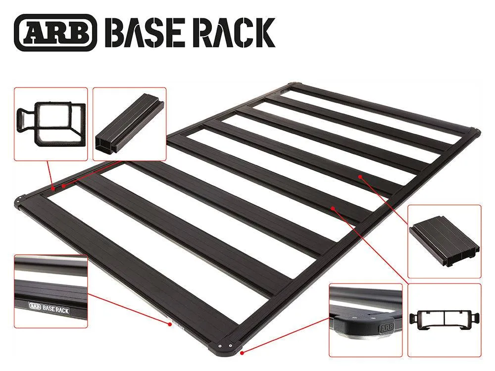 Kit Galerie de toit Toyota HDJ80 (80 Series) - ARB Baserack 1545 x 1285mm - Image 2