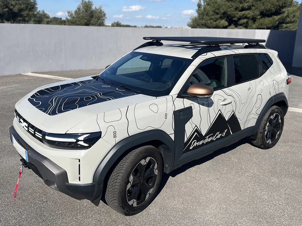 Kit Galerie intégrale Pioneer 1300x1240mm - Dacia Duster 2024+ - RHINO-RACK - Image 11