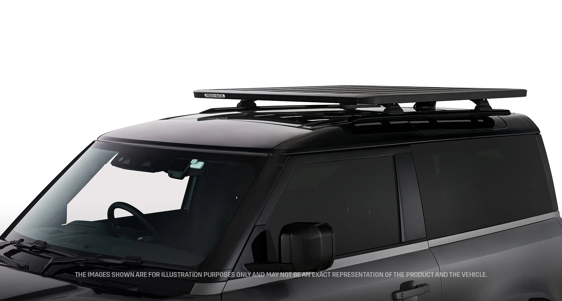 Kit galerie Pioneer 6 1300x1240mm pieds RCL-RCH Land Rover Defender II 90 - RHINO-RACK - Image 3